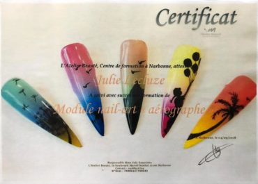 certificat-module-nail-art-aerographe-narbonne