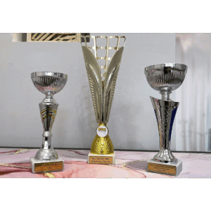 Coupe trophée Julie Lecluze Centre Esthétique Cabestany