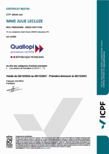 Qualiopi Julie Lecluze