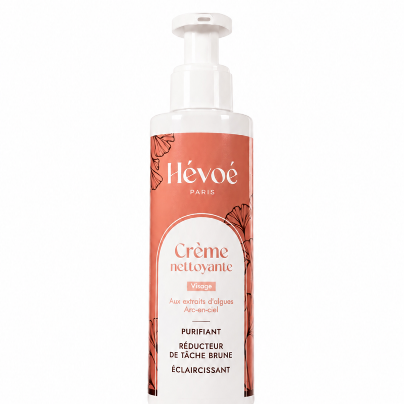 Crème nettoyante visage hévoé